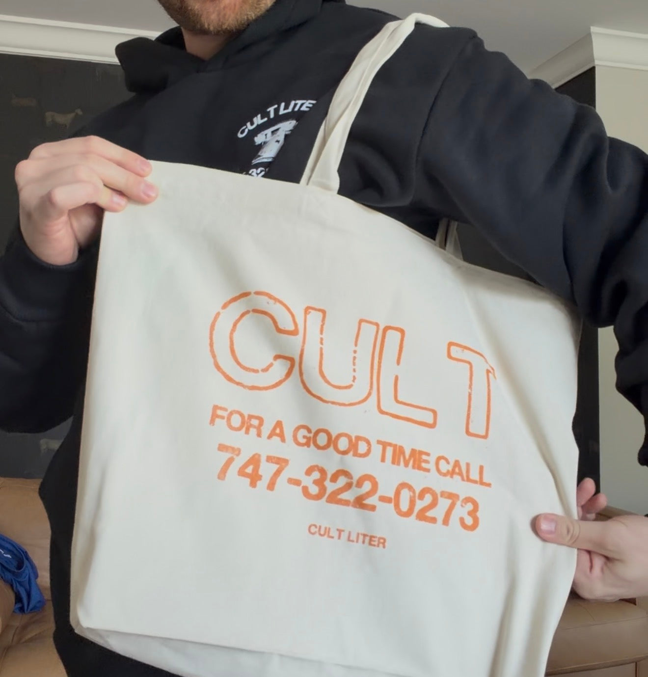 Jumbo Cult Liter Tote!