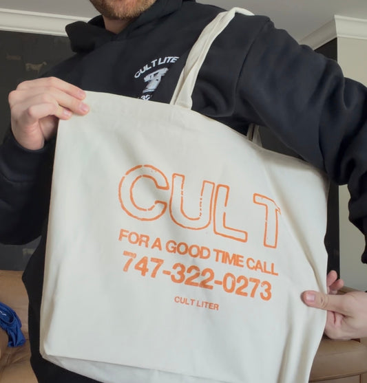 Jumbo Cult Liter Tote!